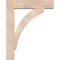 Ekena Millwork Thorton Block Smooth Bracket w/ Offset Brace, Douglas Fir, 7 1/2"W x 32"D x 40"H BKT0806X32X40THR05SDF - alternate 4